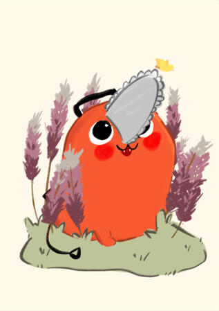 Pochita fanart Pochita fanart